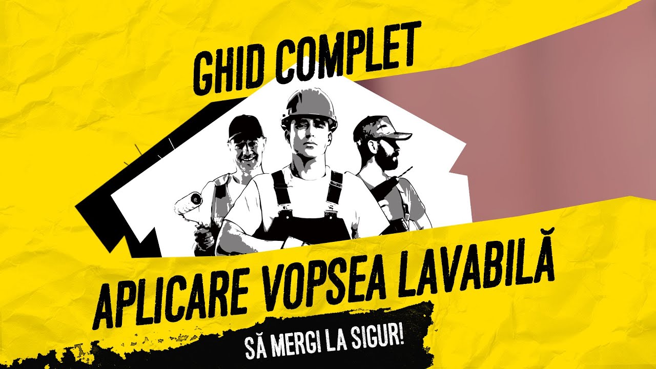 🎨 Ghidul complet: Cum se aplica vopseaua lavabila la interior si recomandari de la producatori