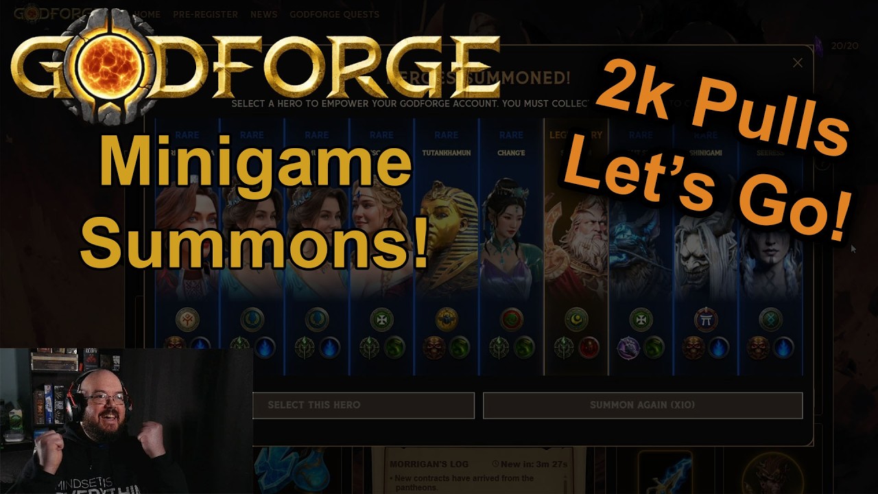 Призыв в мини-игре Godforge — давайте получим желаемое!