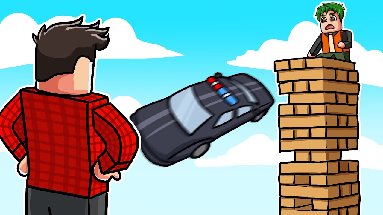 JENGA, ALE ROZWALAMY WSZYSTKICH! | ROBLOX