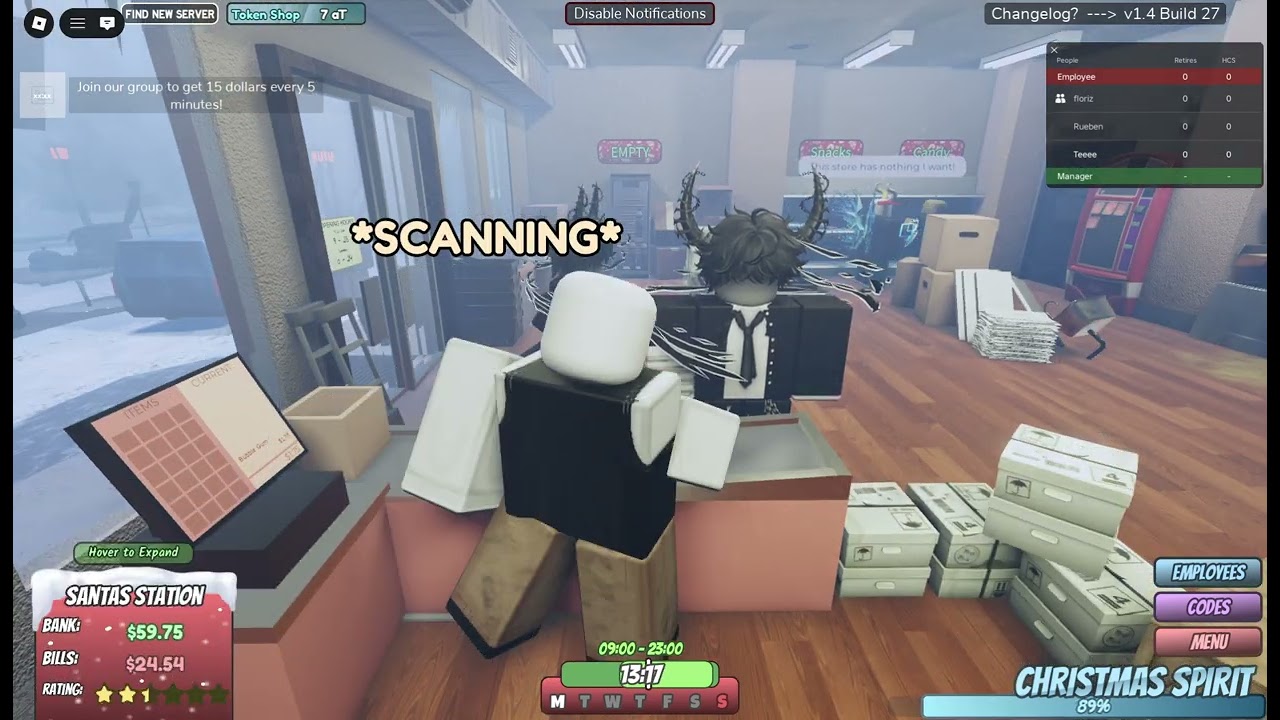 Owning a gas station in roblox pt1