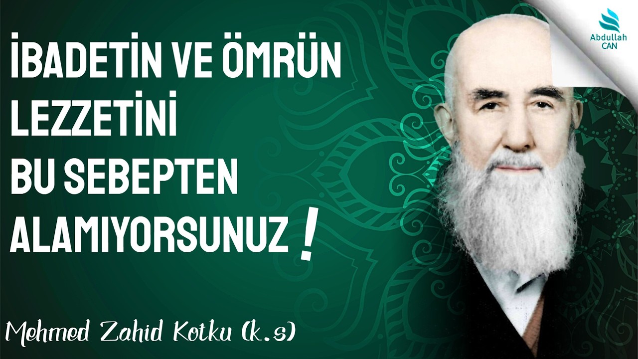 119. SOHBET. UMMANDAN İNCİLER. Mehmet Zahid Kotku (K.s.)