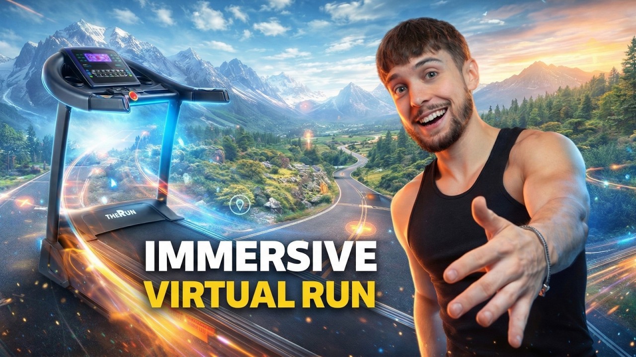 Make Running Fun Again: Immersive Running with Zwift Under $500 THERUN Treadmill Review
