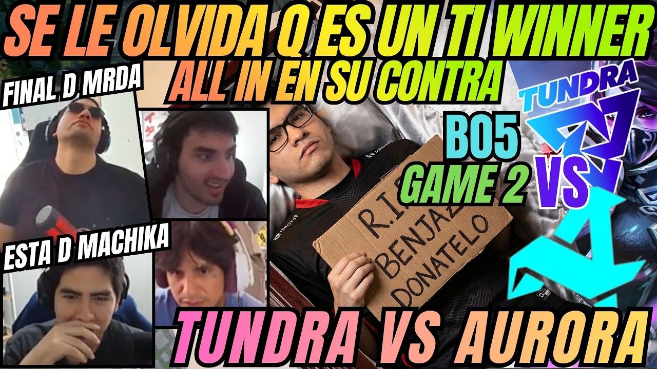 SE OLVIDA Q ES UN TI WINNER - TUNDRA VS AURORA - GAME 2 - B05 - DIA 14 - DREAMLEAGUE S28 - DOTA 2