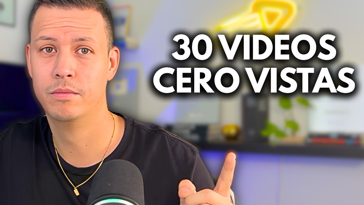 Por Qué Tus Videos Tienen 0 Vistas: Lecciones de Subir 30 Videos Seguidos