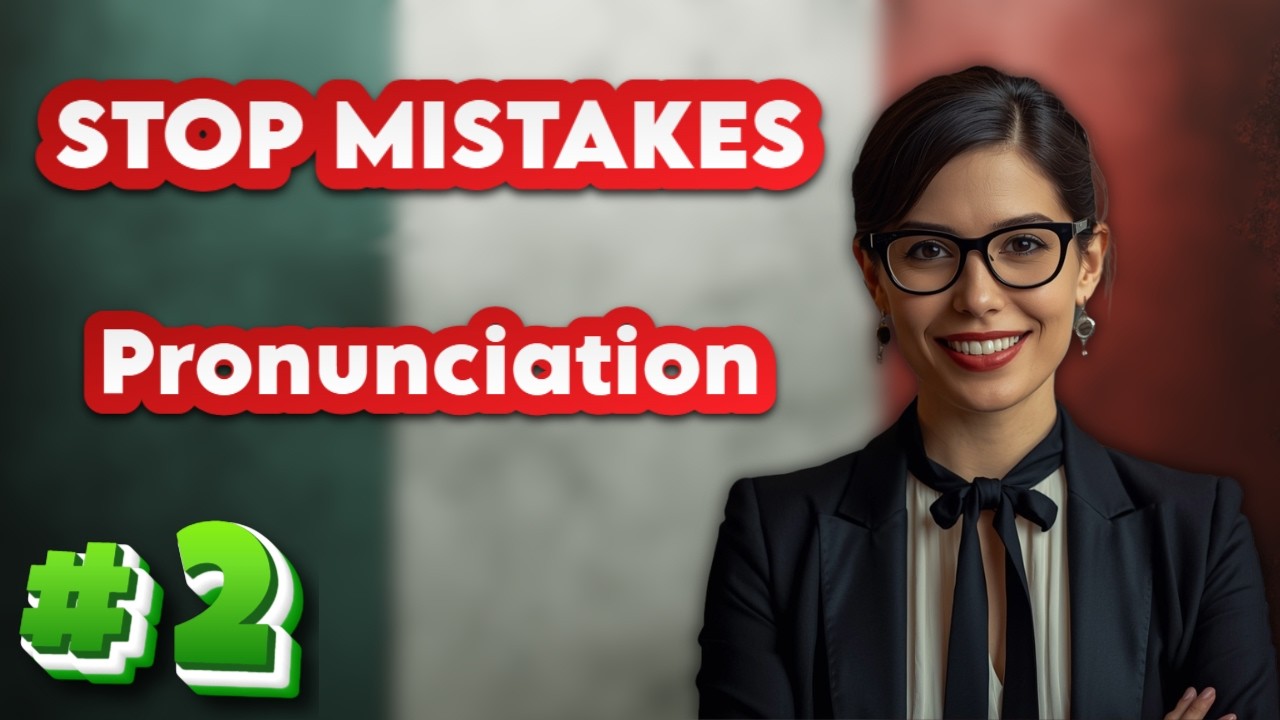 Pronunciation Secrets - Rolling R, Double Consonants & More 🇮🇹