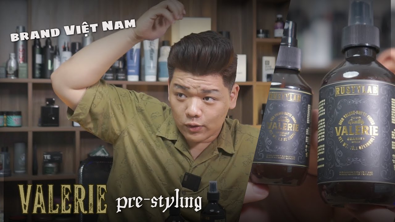 REVIEW Xịt tạo phồng tóc Rusty Lab Valerie By Tiến Đích Shop