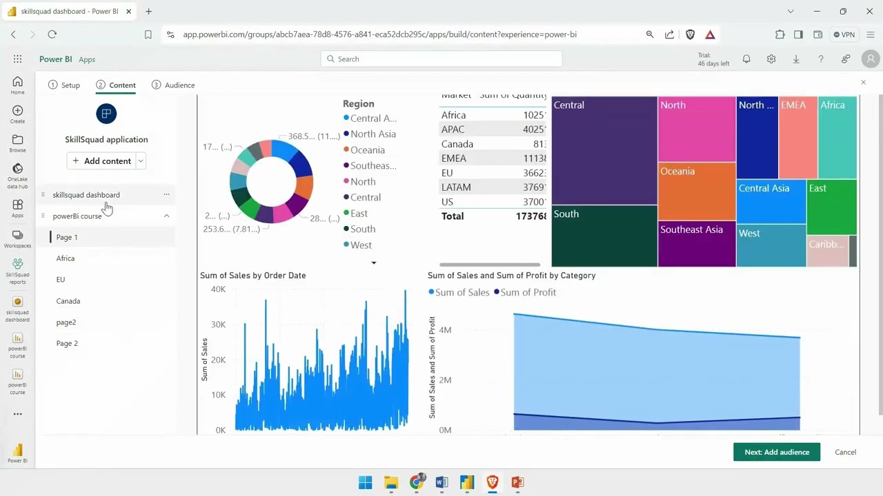 6.4 Building Workspace Apps in PowerBI