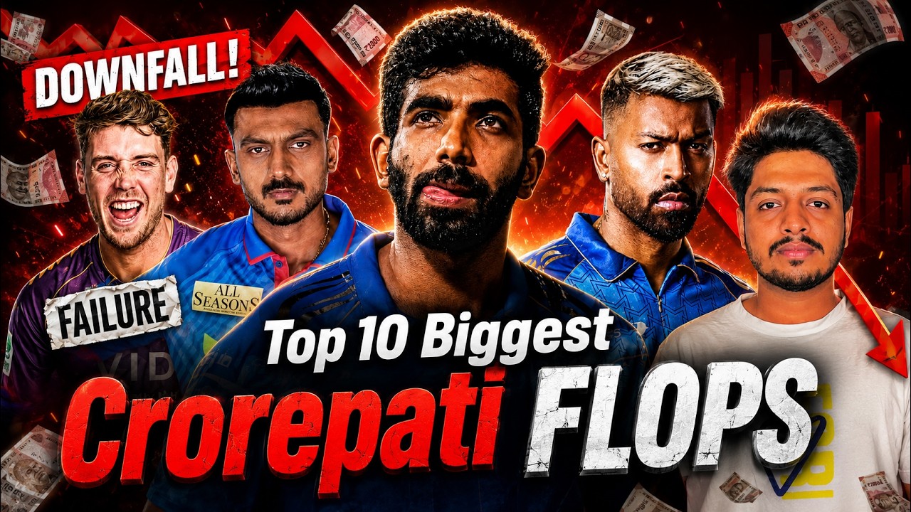 IPL 2027 - Top 10 Biggest Flop Millionaires | Cricket Fatafat | EP 1678 | MY Cricket Production