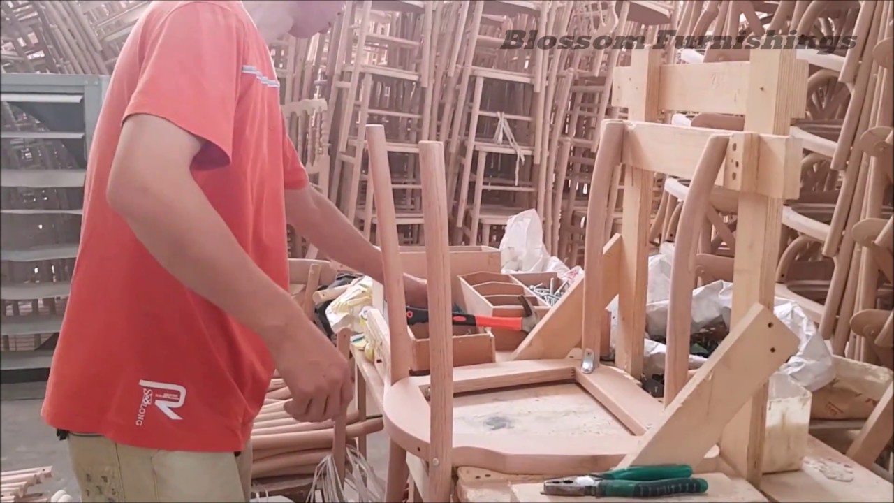 Cross Back Chairs Manufacturing Process-From A to Z