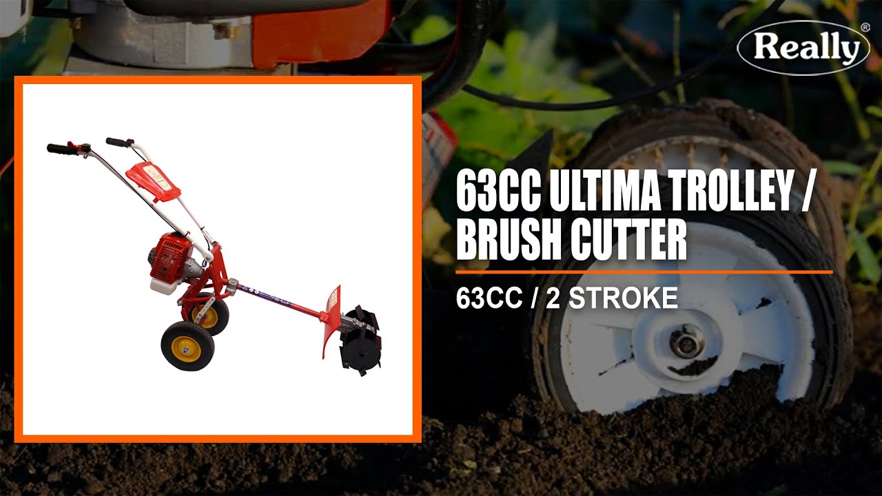 63CC ULTIMA TROLLEY Tiller/ Cultivator/ Weeder Machine Use in india | Power Weeder | Really Agritech