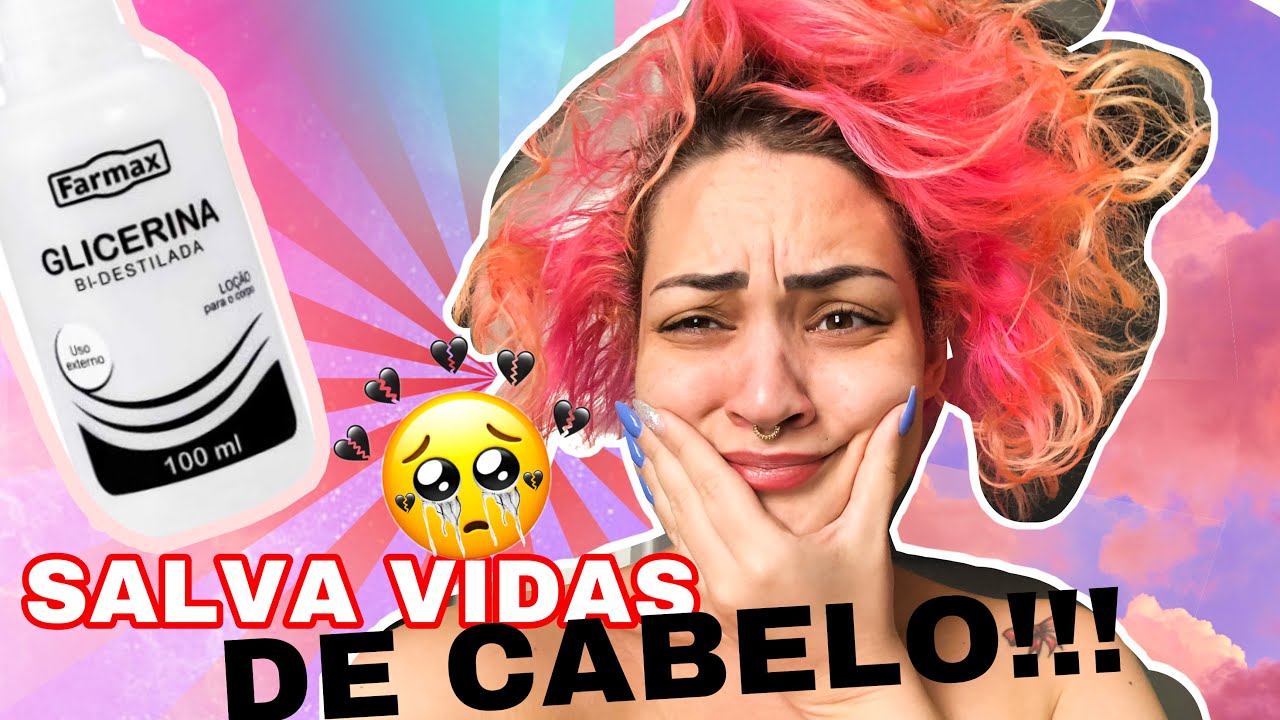 TIRANDO TODO O RESSECAMENTO DO CABELO com uma SUUUPER HIDRATAÇÃO.