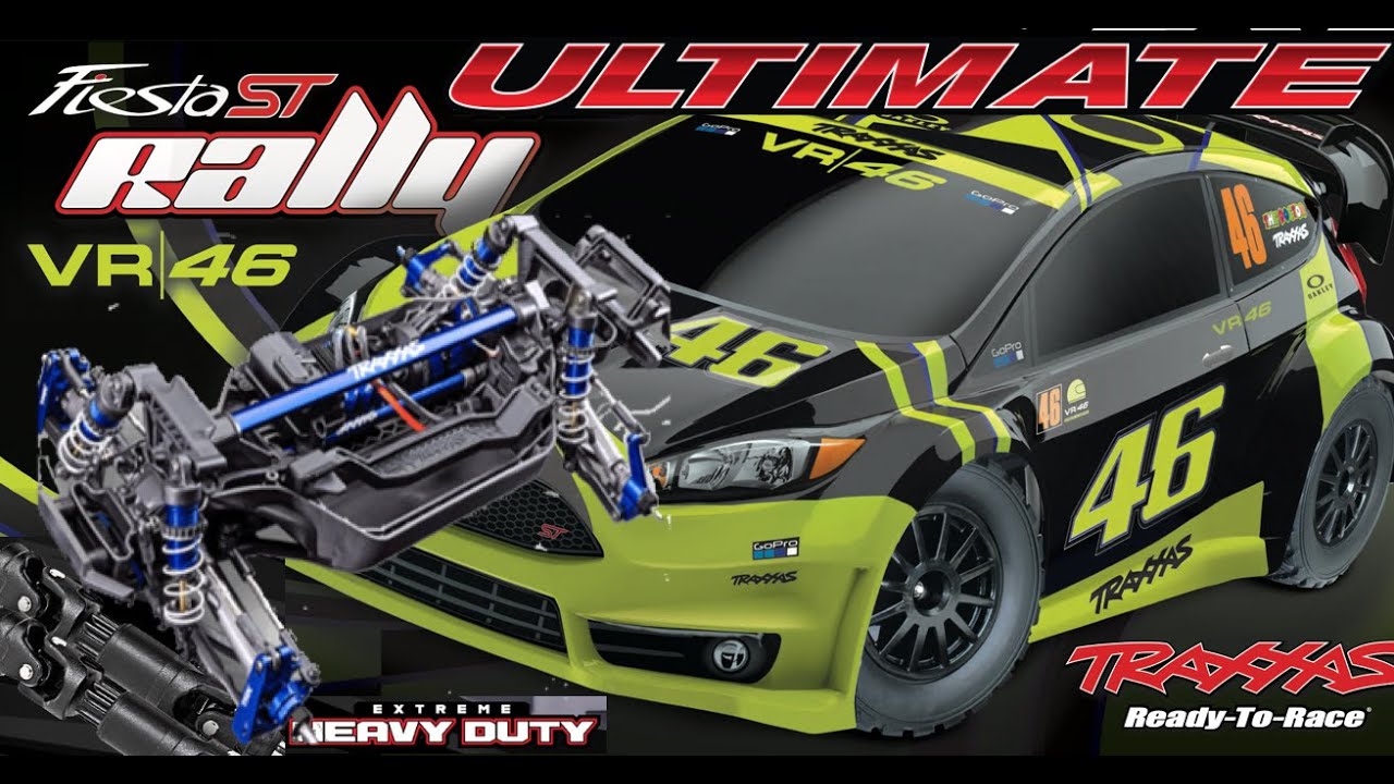 wir bauen einen 1000 Euro Traxxas Rally Ultimate VXL VR46 mit Hobbywing Max10G2 und 46kg Servo