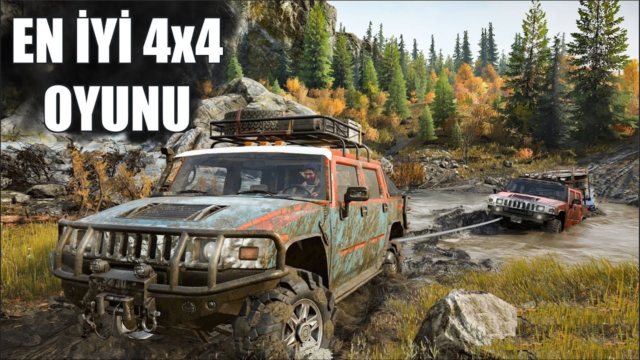 NASIL OYUNMUŞ? | SNOWRUNNER TÜRKÇE | EN İYİ 4x4 OFF-ROAD SİMÜLASYON OYUNU!