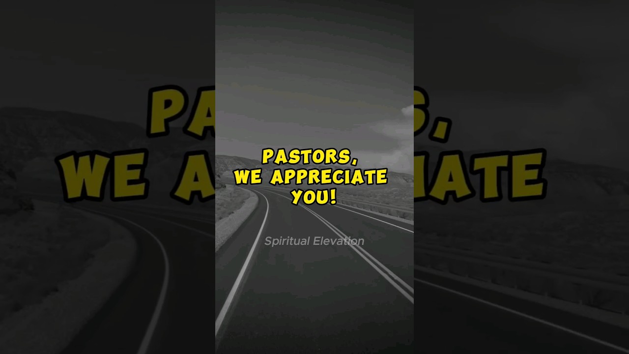 Pastors, We APPRECIATE You! #pastorsappreciation #pastor #appreciation #weloveyouall #motivation