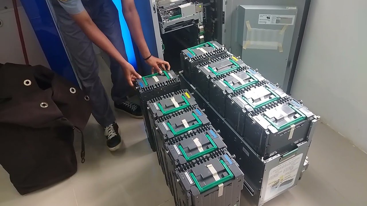 cara meganti kaset mesin CRM