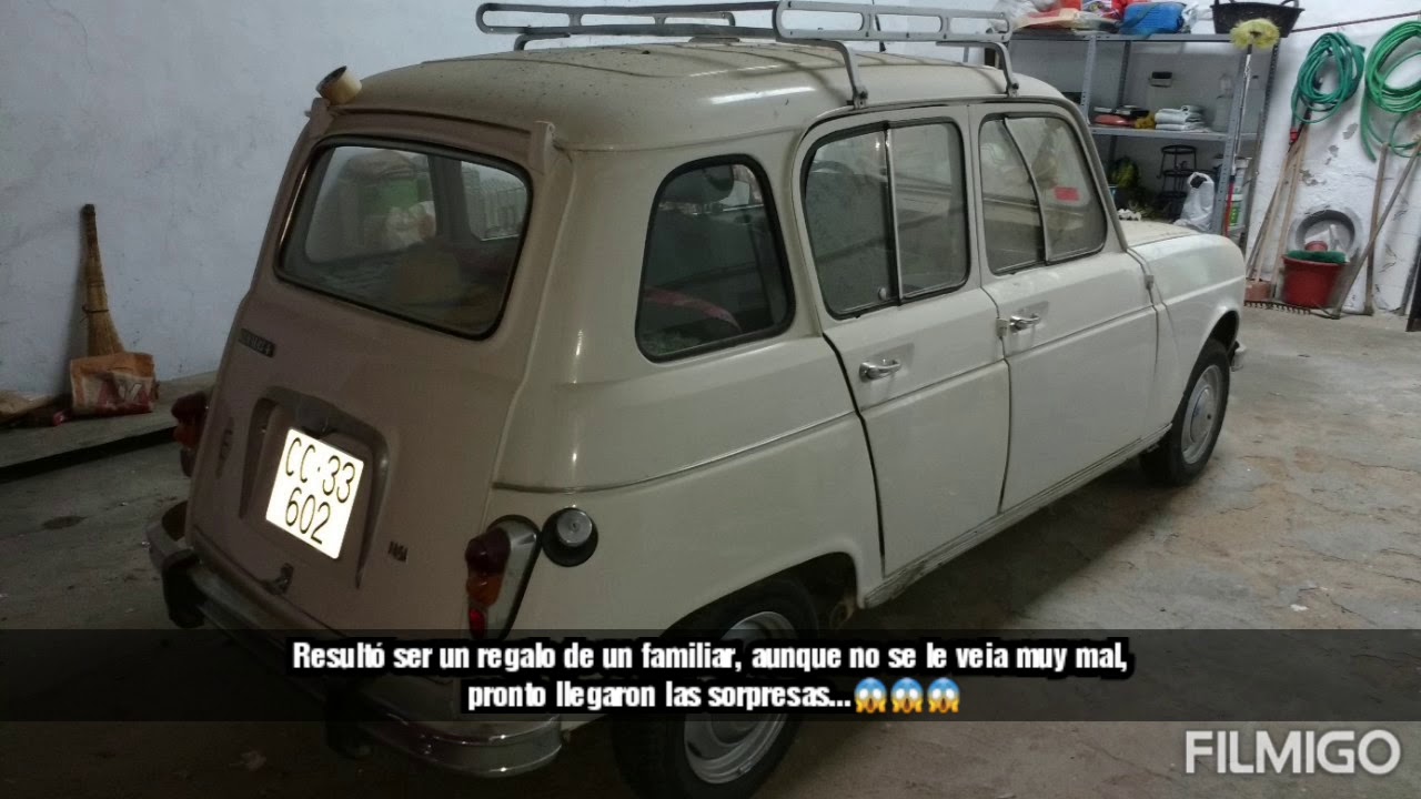 Restauracion Renault 4 Super 1971