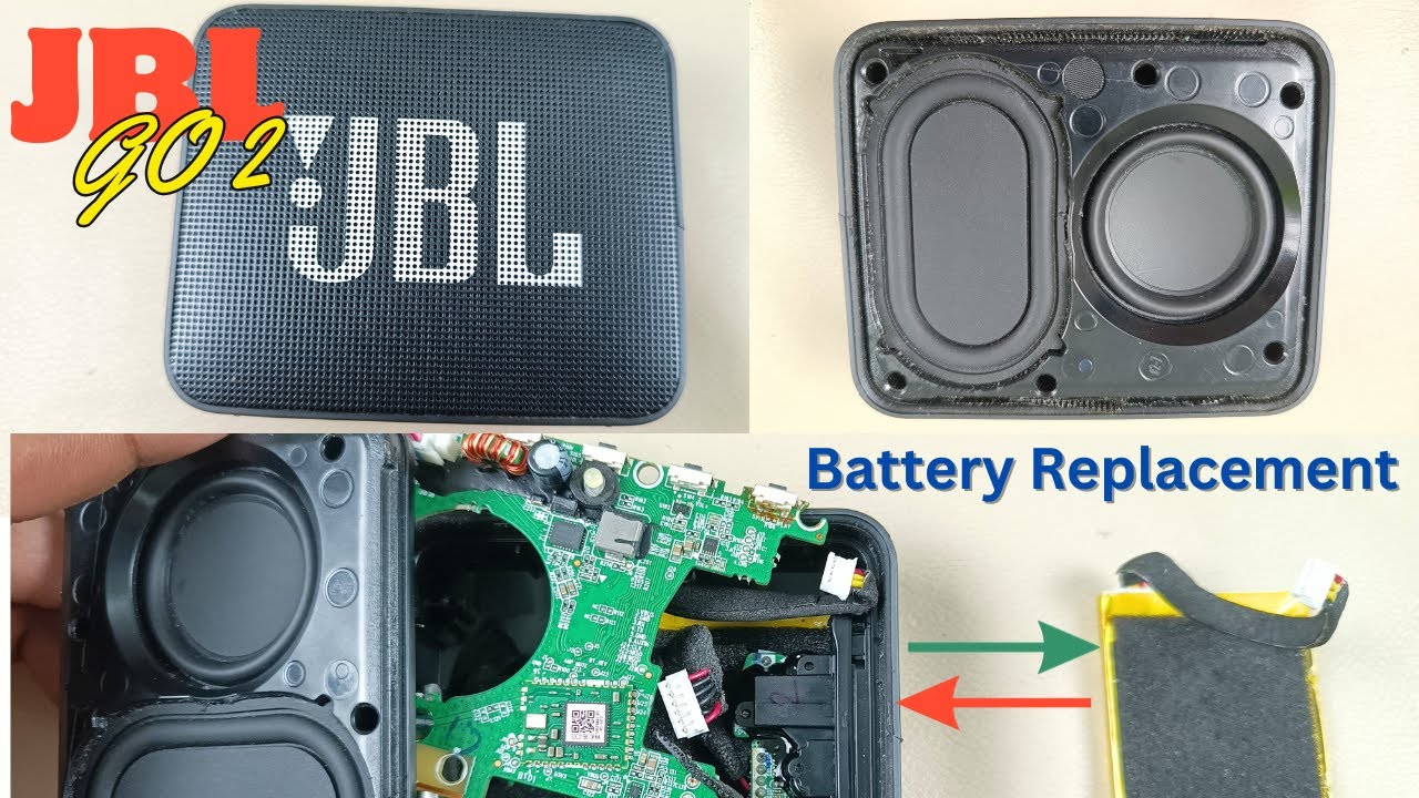 Замена аккумулятора в Bluetooth-колонке JBL GO 2 | Как починить JBL GO2 | Ремонт Bluetooth-колонк...