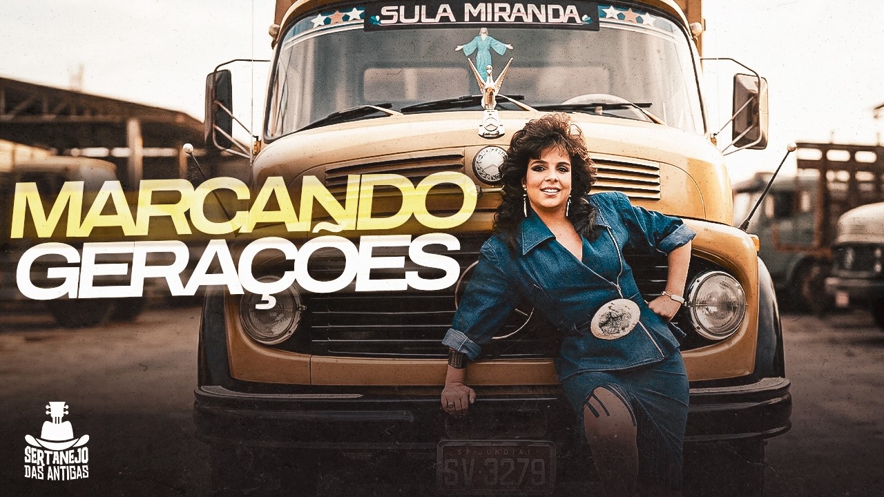 SULA MIRANDA |  CAMINHONEIRO DO AMOR - ANTIGAS QUE MARCARAM ÉPOCA - Sertanejo Antigo Pra Recordar
