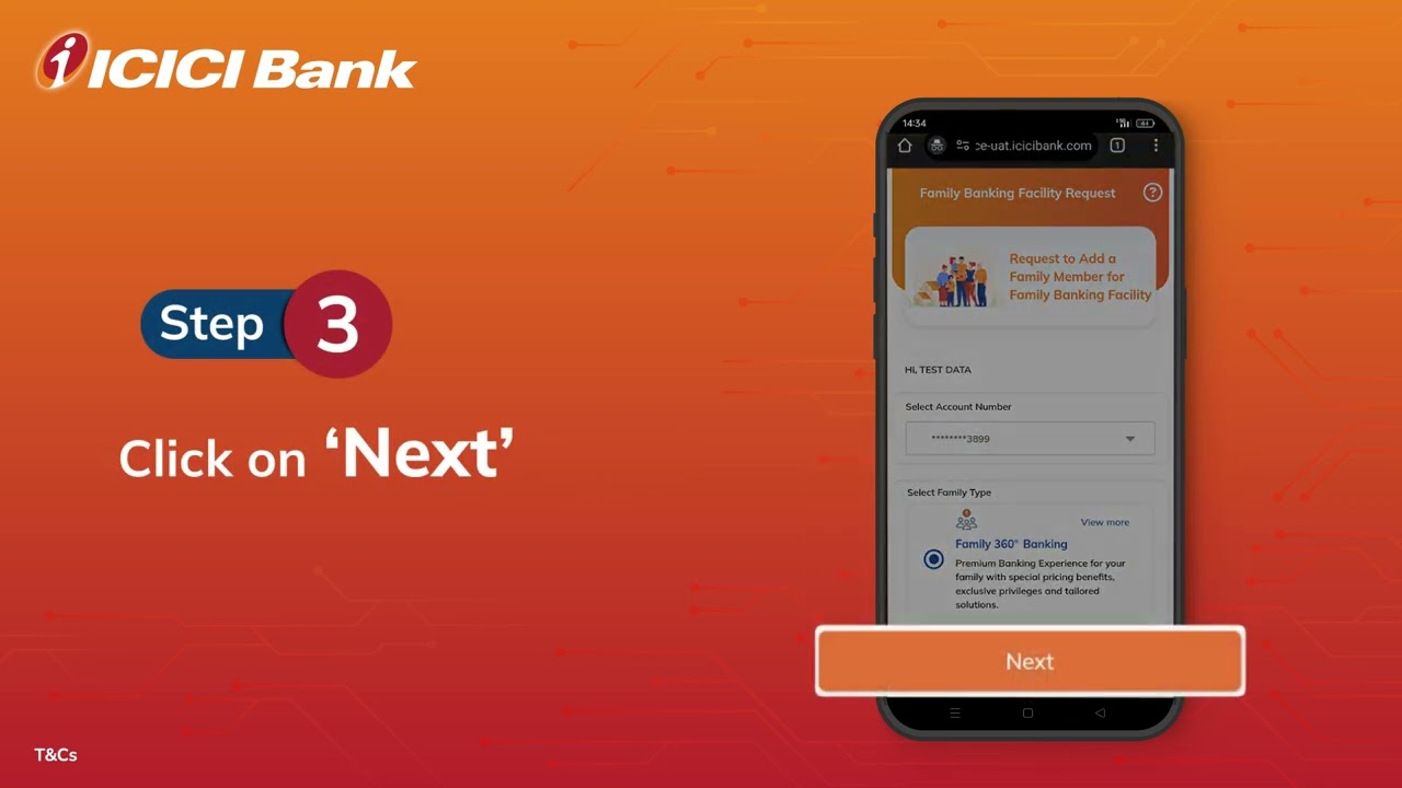 Family Banking via iMobile