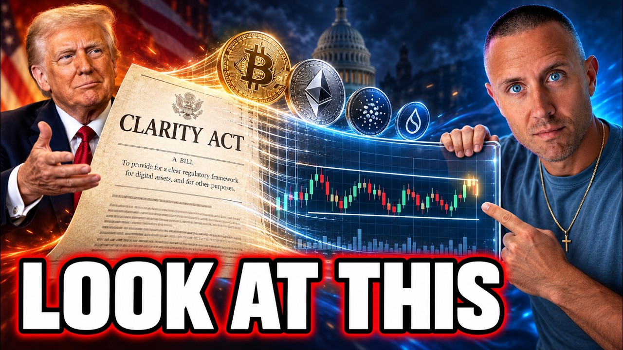 BREAKING: Trump Just Moved On The CRYPTO Clarity Act! Altcoins Haven't Looked This Good Since 2020