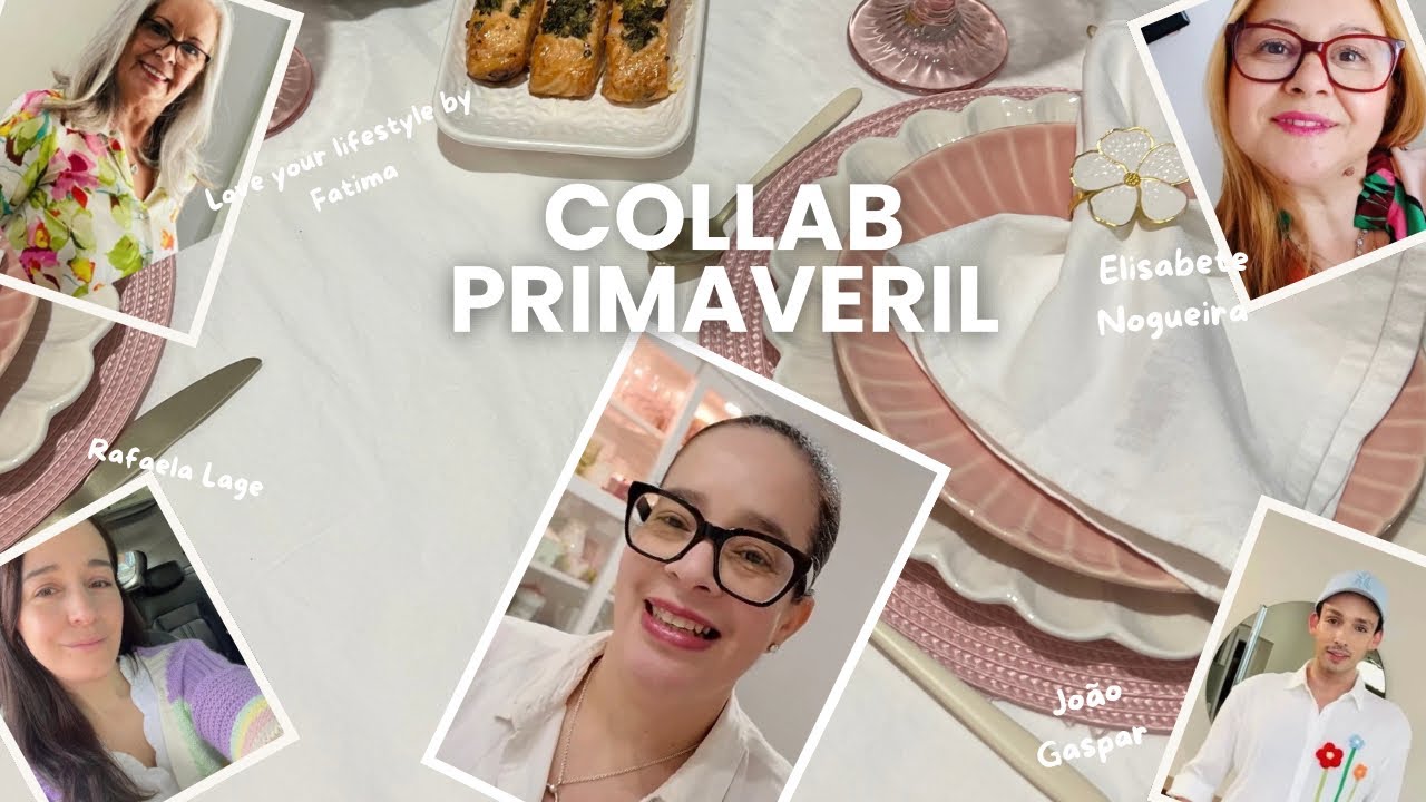 Collab Especial - Mesa Posta Primaveril Com Refeição e Sobremesa 🌷🌷