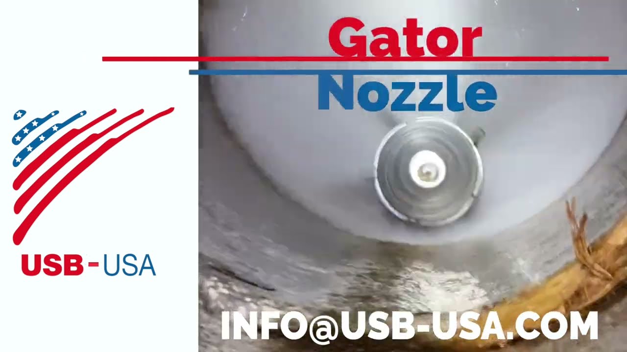 Gator Nozzle -  Root Cutting