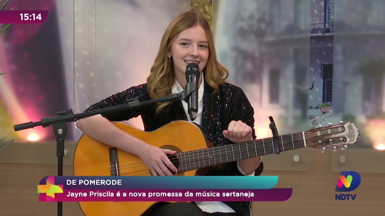 Entrevista: Jayne Priscila &eacute; a nova promessa da m&uacute;sica sertaneja em Pomerode
