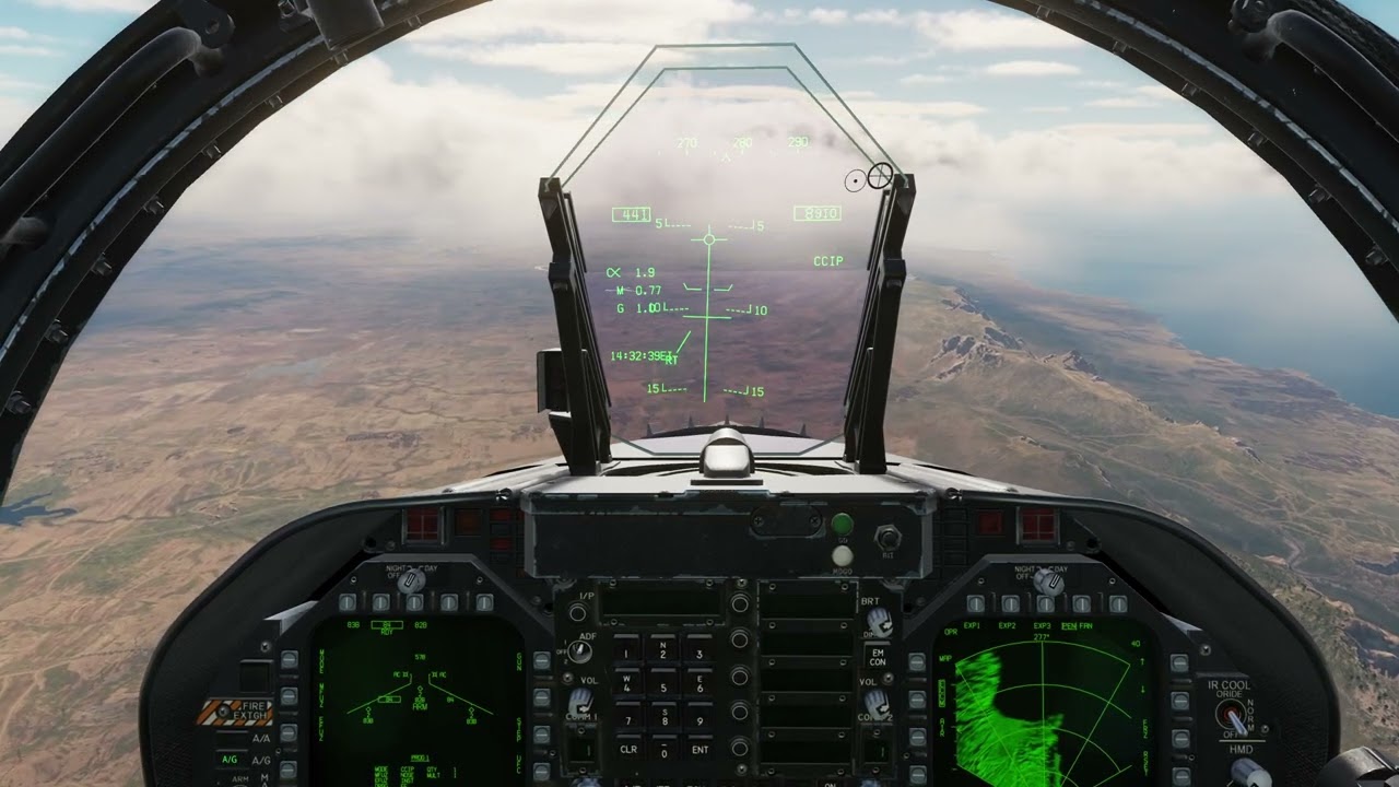 Учебное пособие DCS F/A-18C 8 — Неуправляемые бомбы