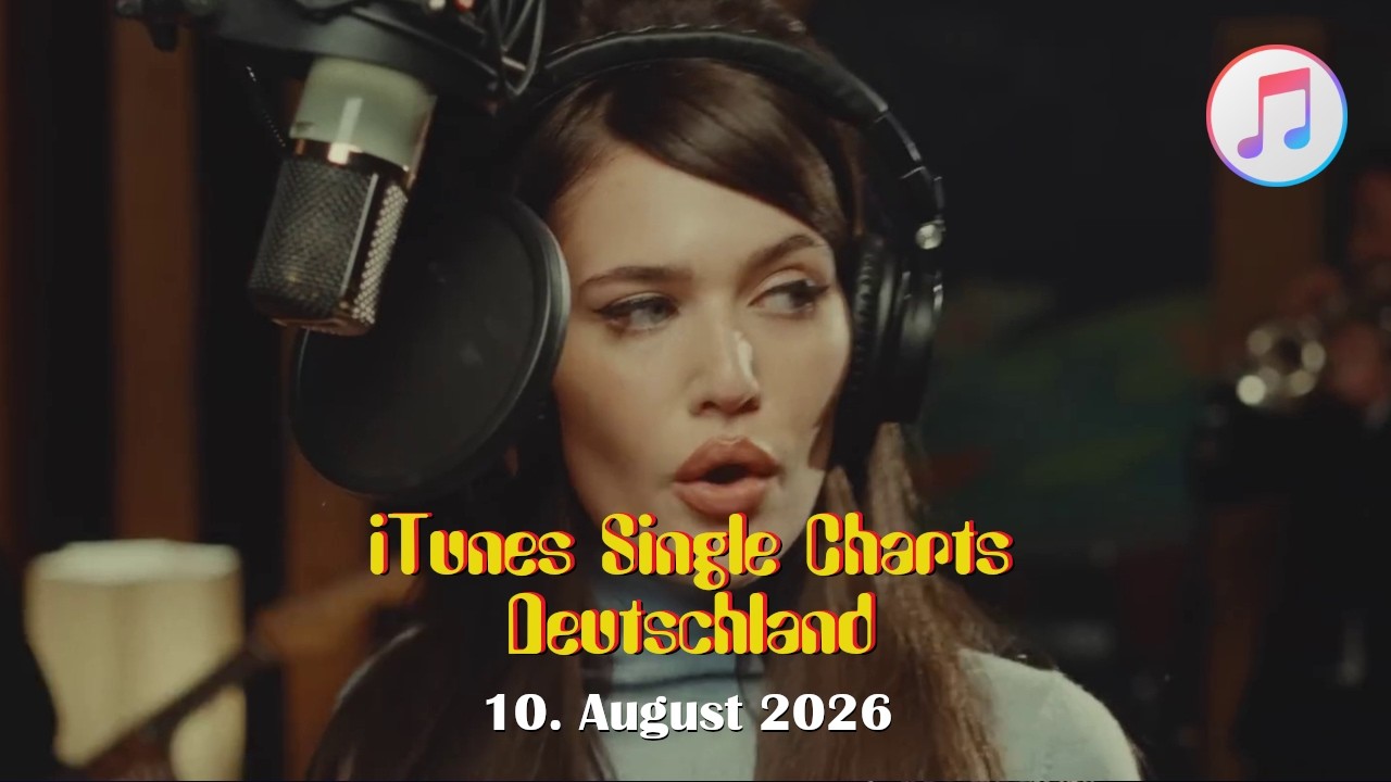 TOP 40: Offizielle iTunes Single Charts Deutschlands - 10. August 2026 (OHNE KI-Songs!)