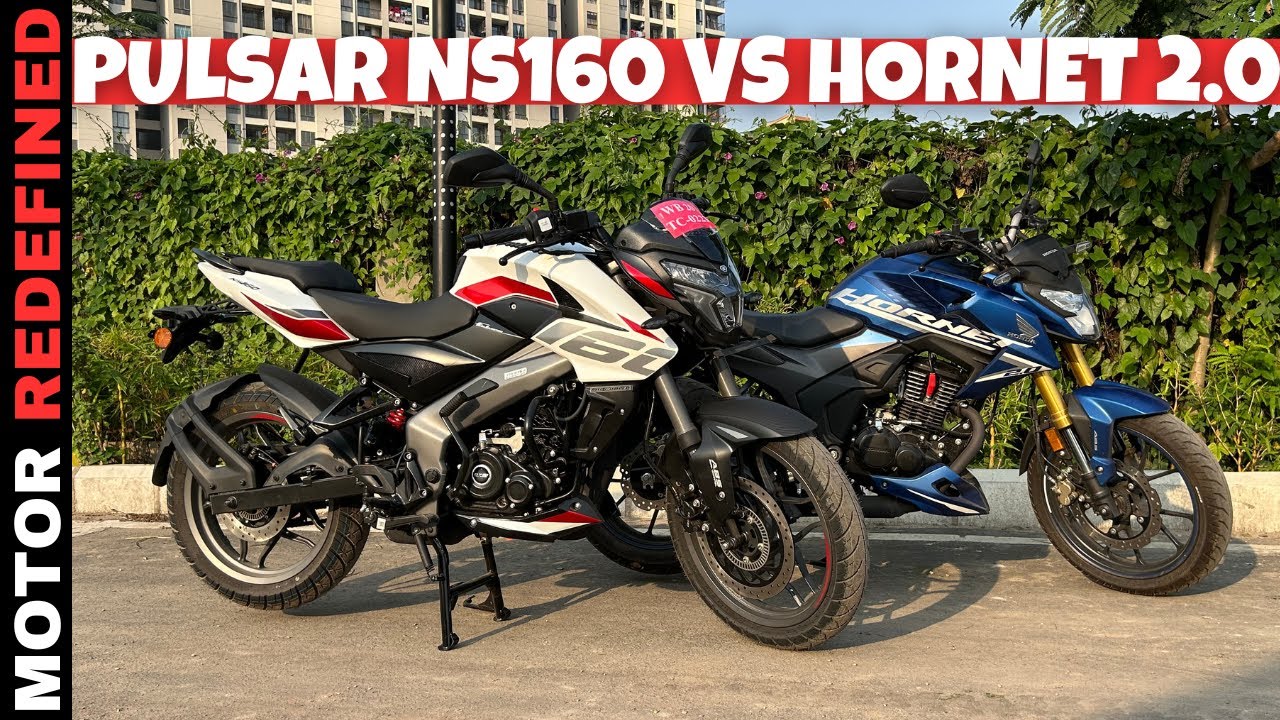 Finally Bajaj Pulsar NS160 2024 Model Vs Honda Hornet 2.0 Comparison is Here | Motor Redefined.