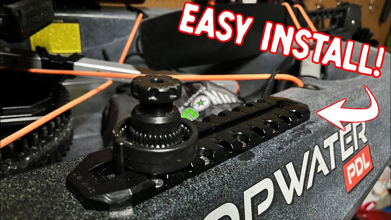 How to Install Track Mounts on Your Kayak Like a PRO