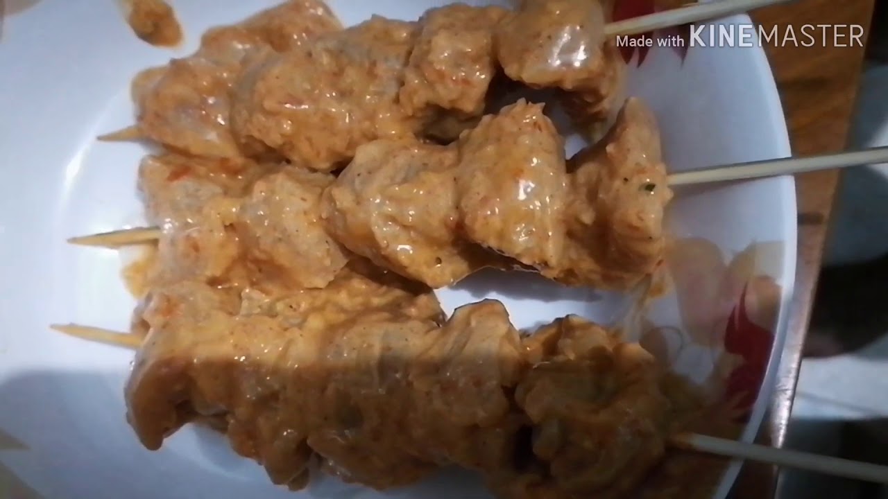 Syrian style chicken grill