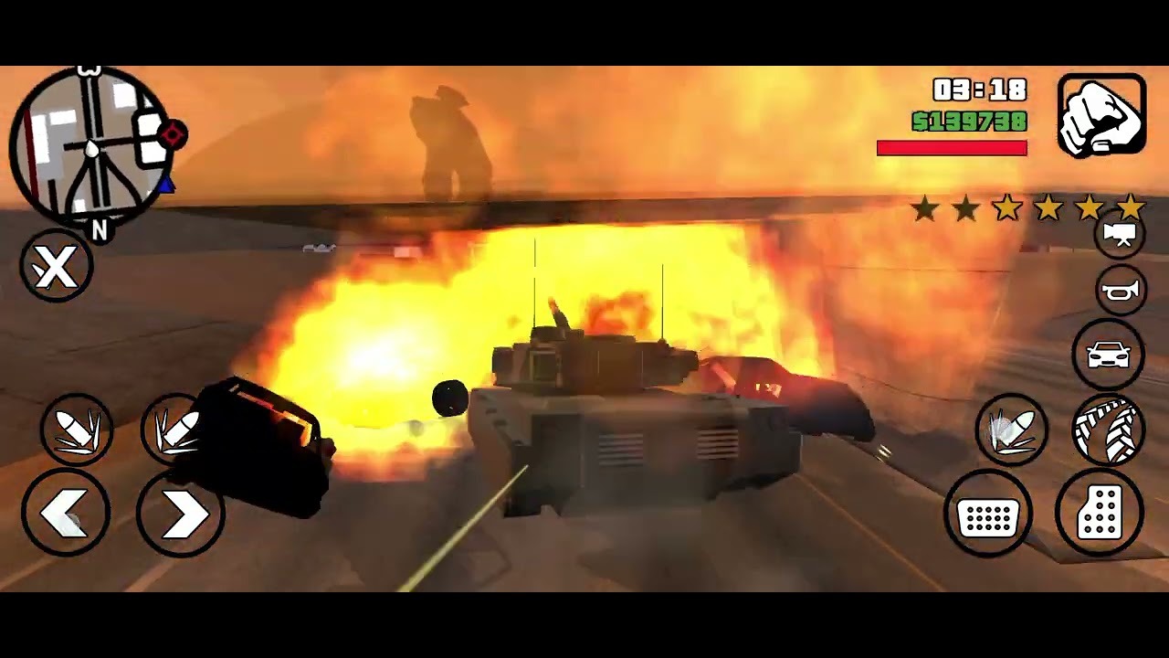 GTA TANK FIRE 🔥 FULL VIDEO WAIT FOR END 💪@gta2025 @GTAExplorerHub_777 @GTAUnitedSeries @gtasa01k 