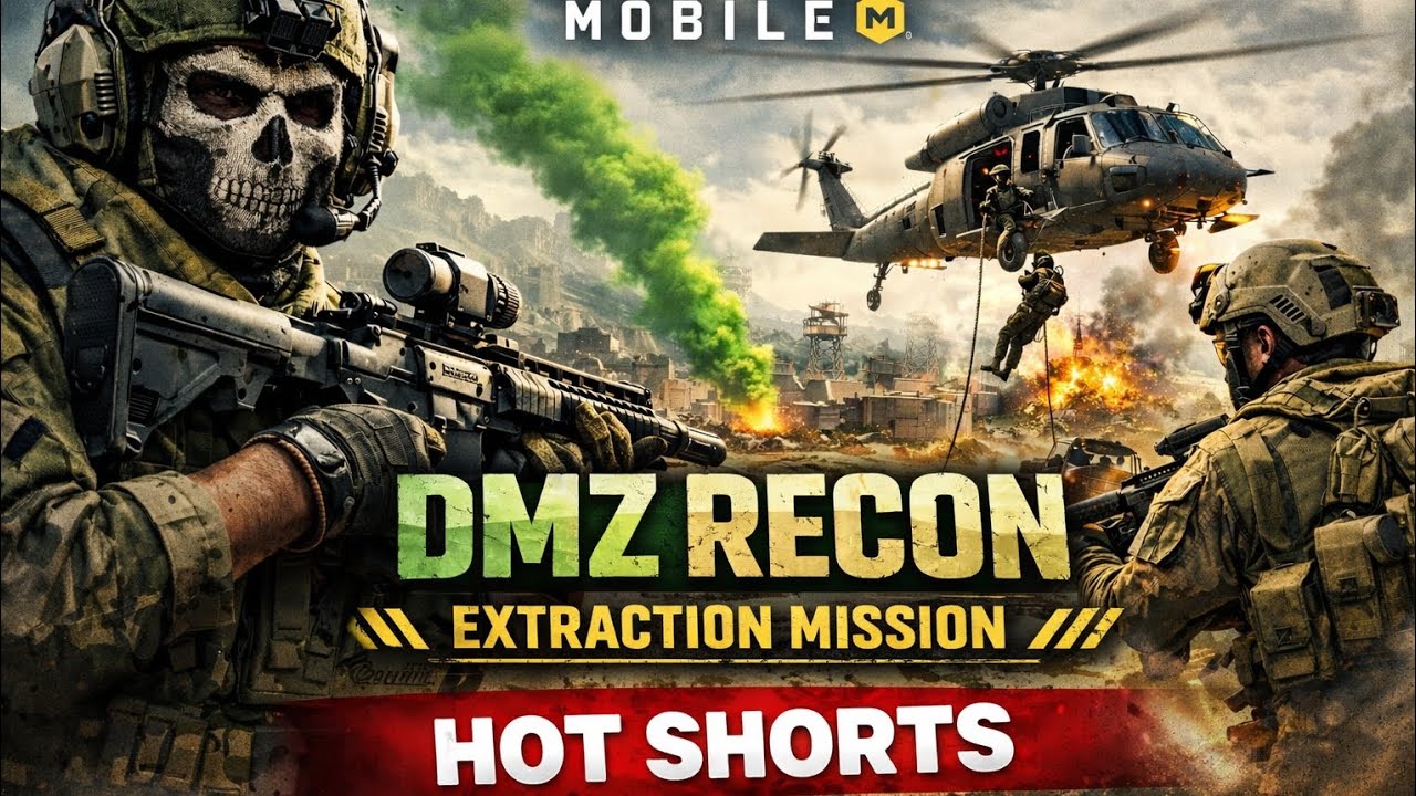 DMZ RECON Extraction 💥 | Call of Duty Mobile HOT Shorts | Insane CODM Action