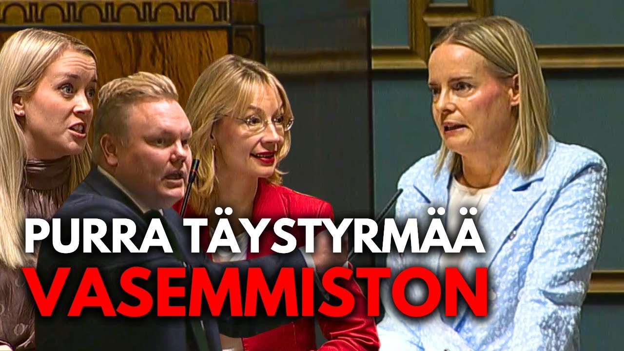 Purra tyrmää punavihreiden taloushötön: ''Paljon melua tyhjästä'' l Vaihtoehtobudjetit keskustelussa