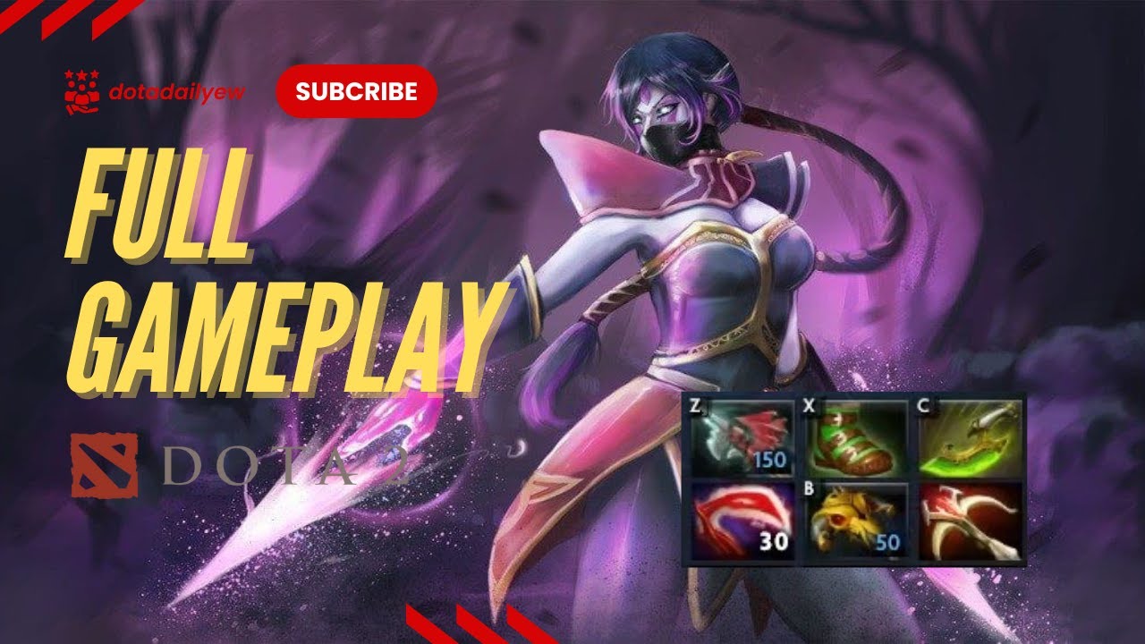 FULL GAME DOTA 2 patch 7.40b TEMPLAR ASSASSIN CARRY META