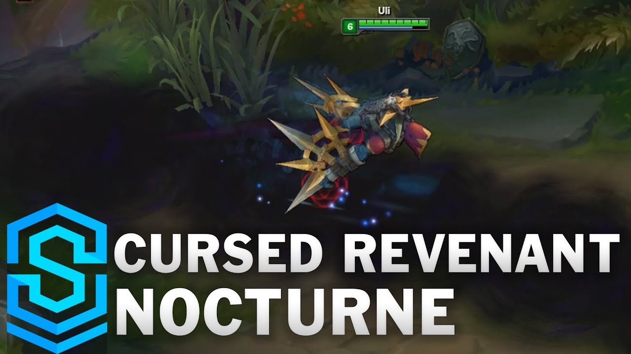 Cursed Revenant Nocturne Skin Spotlight - Pre-Release - League of Legends