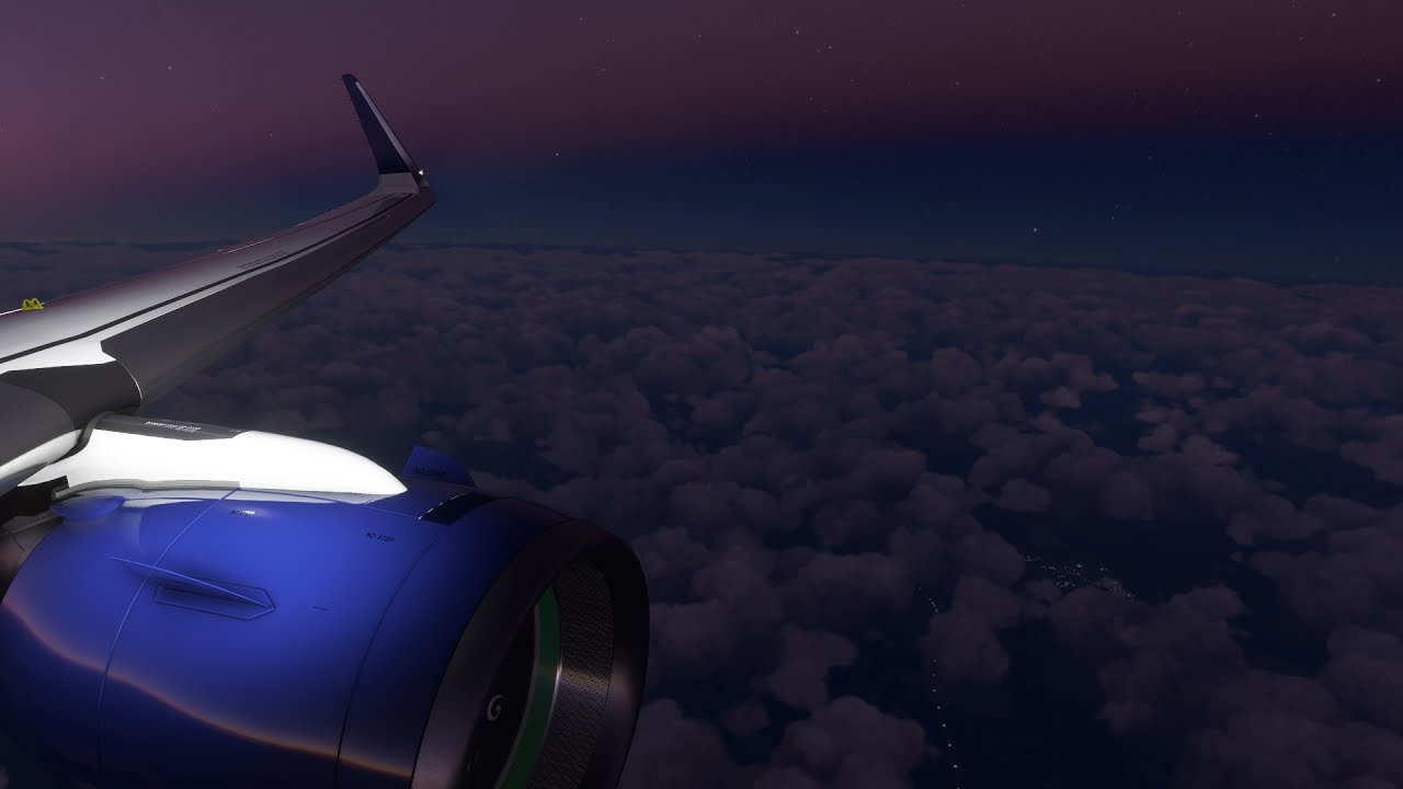 Airplane White Noise | Sunrise Cruise | A320 Neo | For Sleeping, Studying & Homework