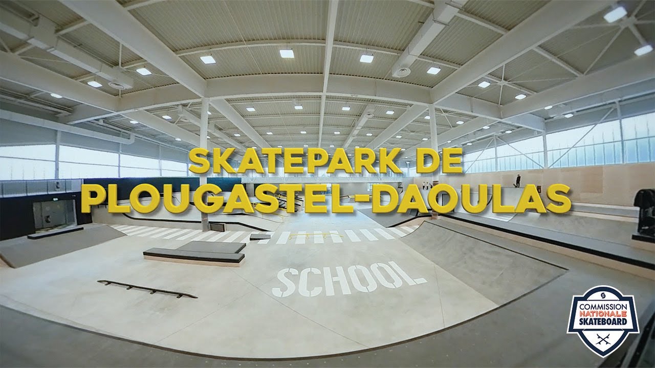 Skatepark de Plougastel-Daoulas, premiers tours de roues !