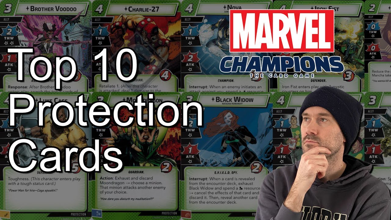 Top 10 Protection Ally Cards for Marvel Champions LCG