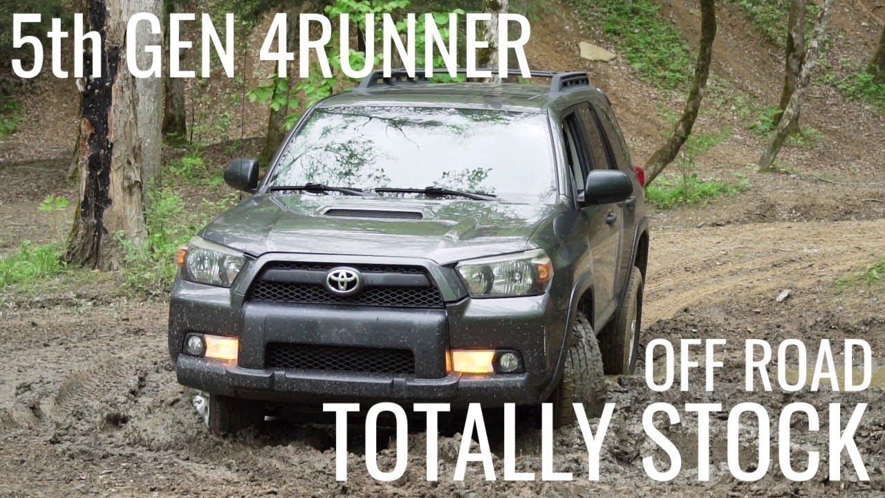 TOTALLY STOCK 4Runner Trail Edition off road