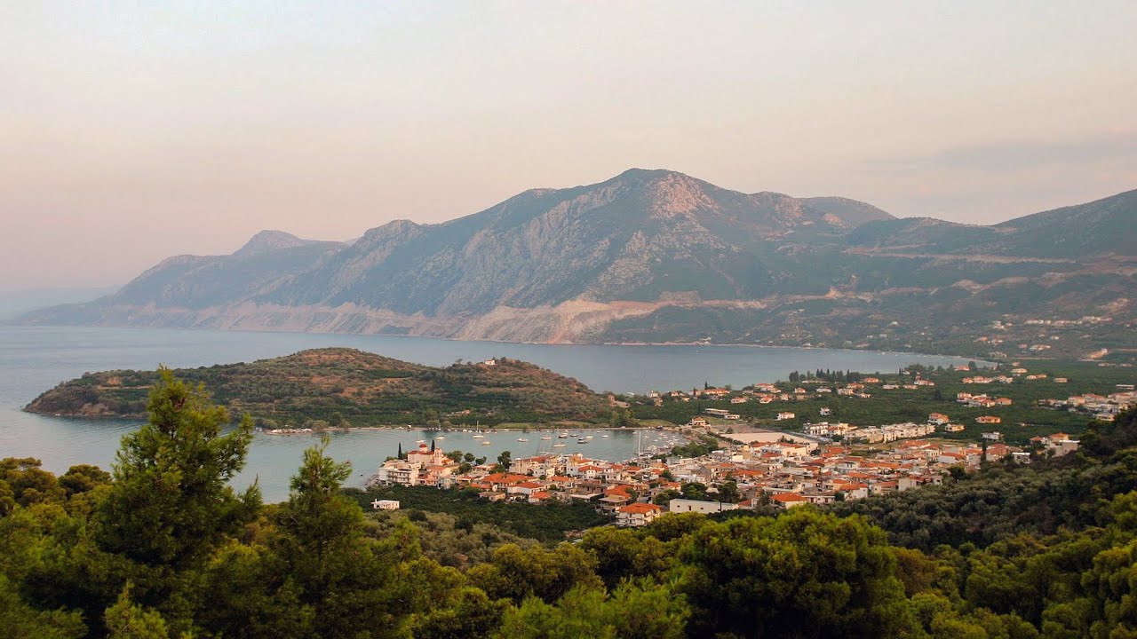 #65 Palaia Epidavros picturesque small coastal town walk, in North East Peloponnese