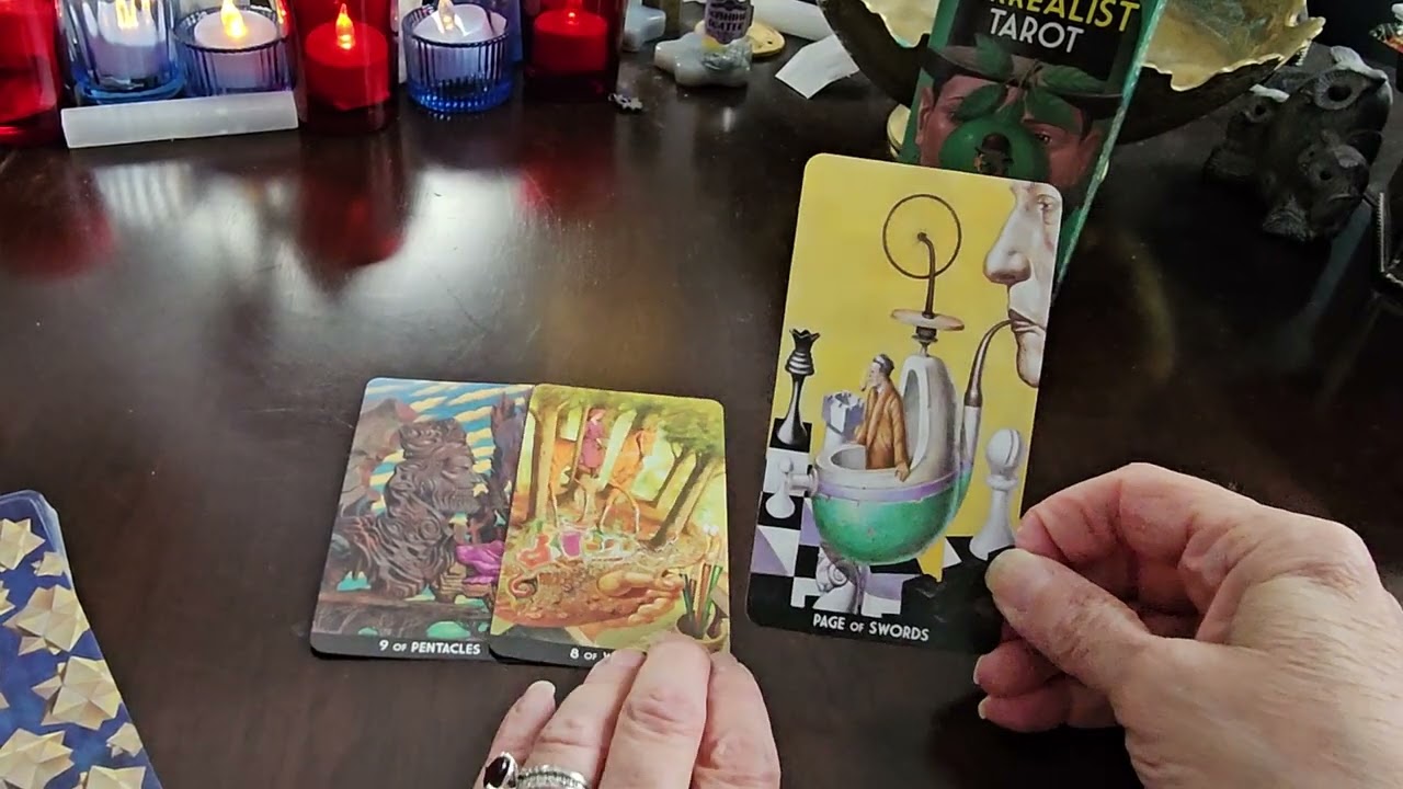 A few Tarot Readings: Hearing from Old Friends and the New Pope Using the The Surrealist Tarot