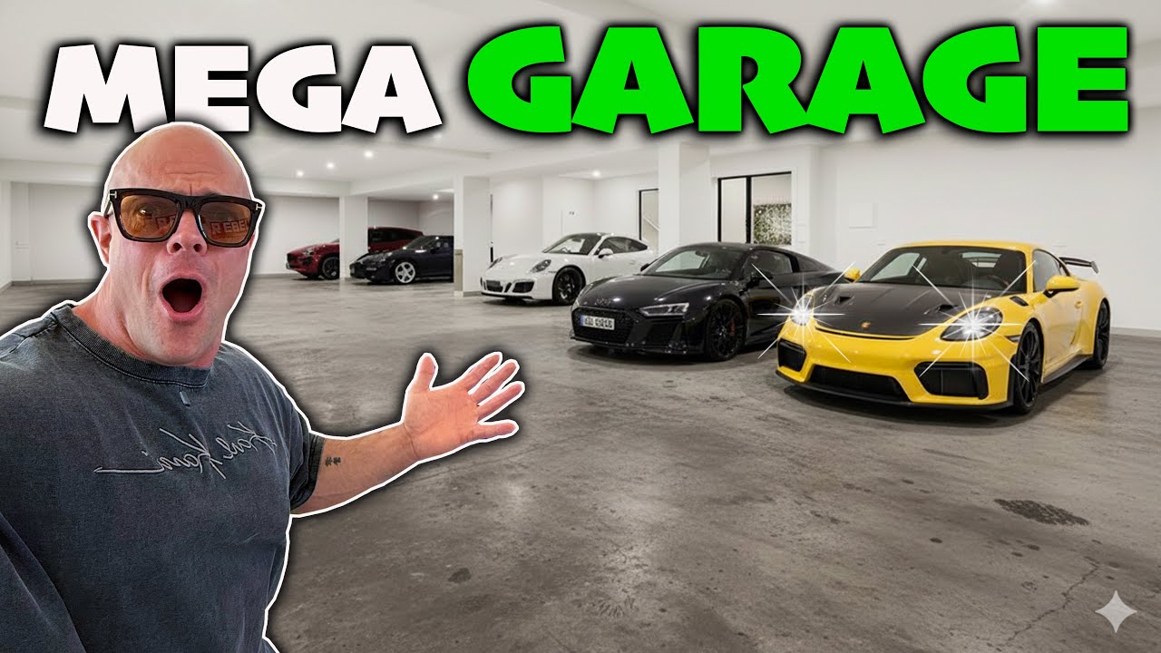 Il mio NUOVO MEGA GARAGE privato