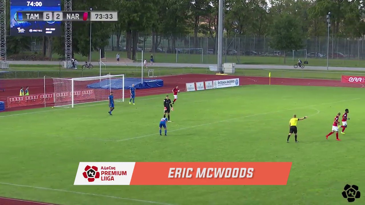 24. voor 2019: Tartu JK Tammeka - JK Narva Trans  6:4 (4:1)