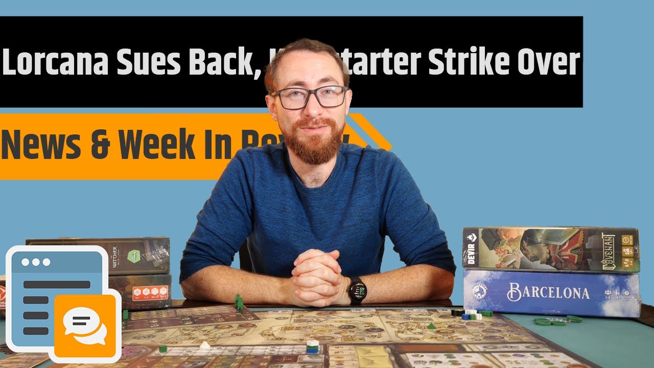 News & Week in Review - CMON & Wise Wizard Stuggles, Lorcana 3.5 Million Lawsuit & More!!