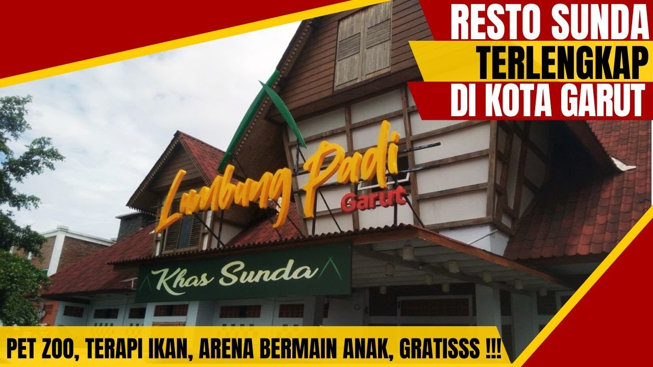 Resto Sunda dengan fasilitas terlengkap di Garut!! | Lumbung Padi, Garut