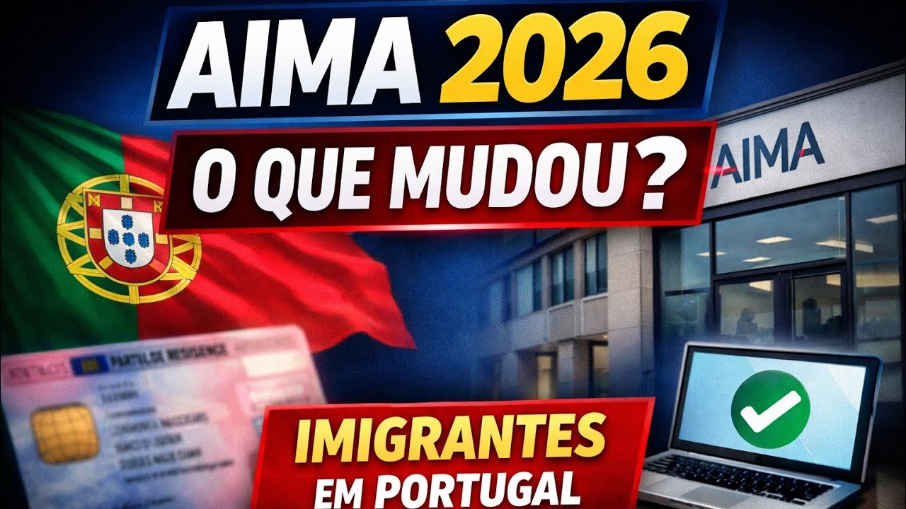 AIMA 2026: O que mudou para imigrantes em Portugal?aima#portugal