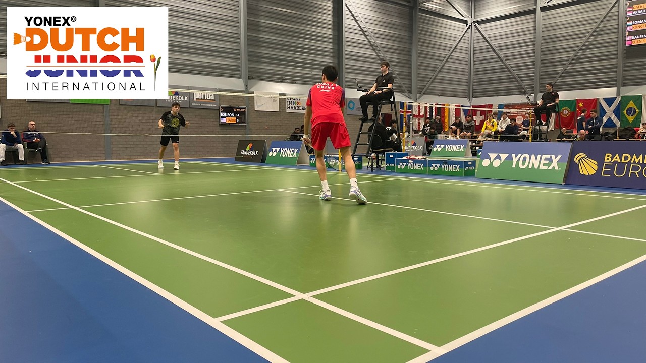Court 4, February 25, Yonex Dutch Junior International 2026