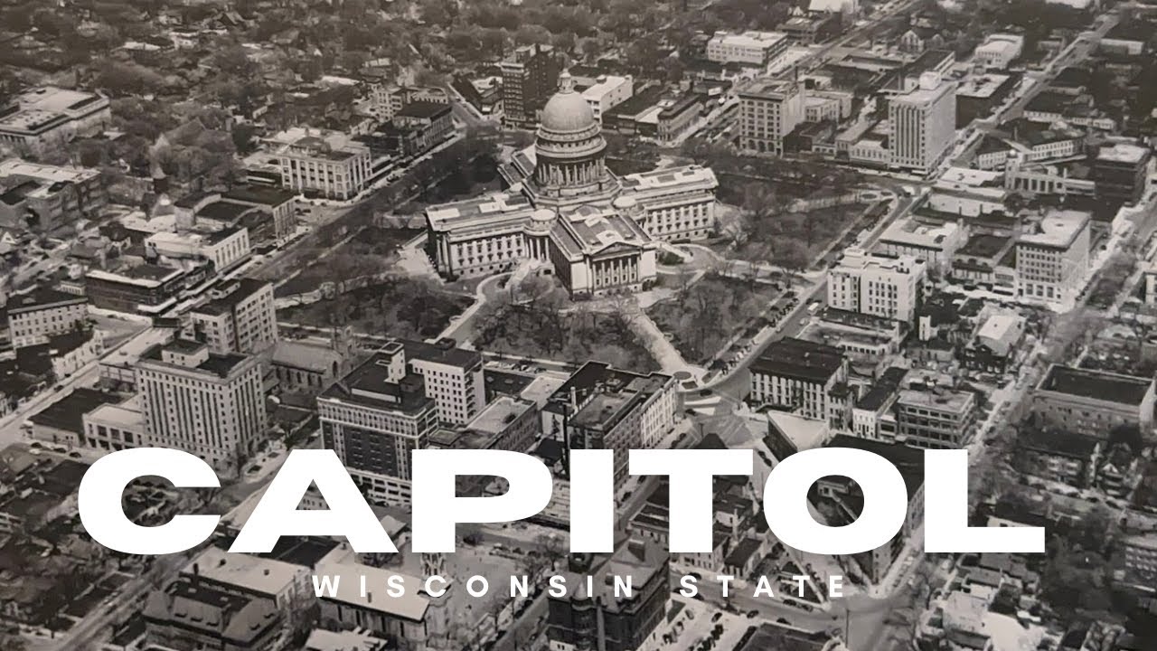Free Tour of the US Capitol - Wisconsin State - 4K